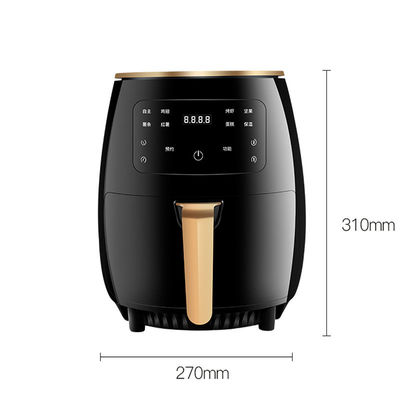 तेल मुक्त 110V वाणिज्यिक एयर फ्रायर ओवन 4kg क्षमता किथसेन/कैम्पिंग/पिकनिक/पार्टी के लिए