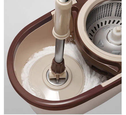स्टेनलेस स्टील Wringer 360 Spin Easy Clean Cyclone Floor Cleaning Mop and Bucket Set स्टेनलेस स्टील Wringer 360 Spin Easy Clean Cyclone Floor Cleaning Mop and Bucket Set