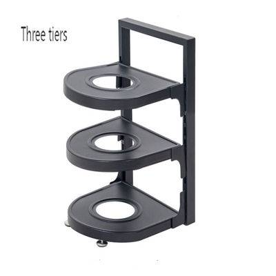 स्टॉक 29*27*45cm G-ting 4 Tier Rack for Hanging Pots and Pans रसोई संगठन