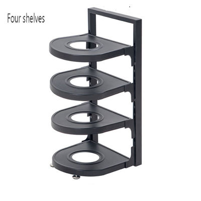 स्टॉक 29*27*45cm G-ting 4 Tier Rack for Hanging Pots and Pans रसोई संगठन