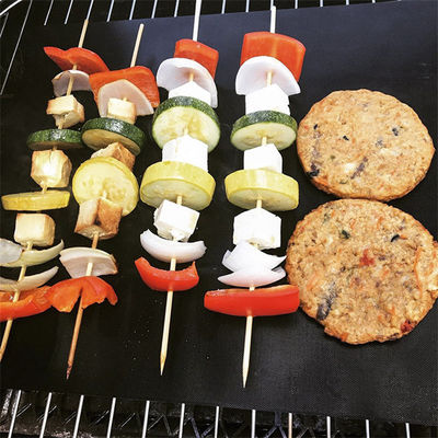गैर स्टिक BBQ ग्रिल मैट बेकिंग मैट अग्निरोधक लकड़ी का कोयला फाइबरग्लास खाना पकाने के लिए अंडा उपकरण
