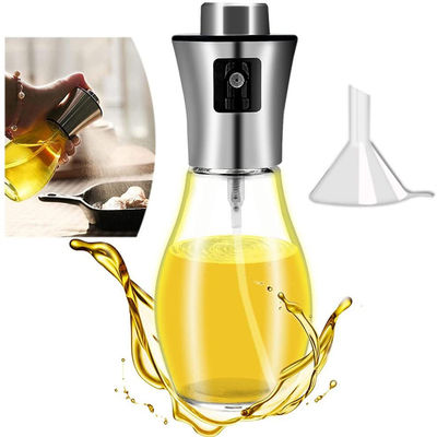 सुविधाजनक और टिकाऊ तेल बोतल स्प्रे 165ml ग्लास तेल स्प्रे बोतल खाना पकाने के लिए सलाद BBQ