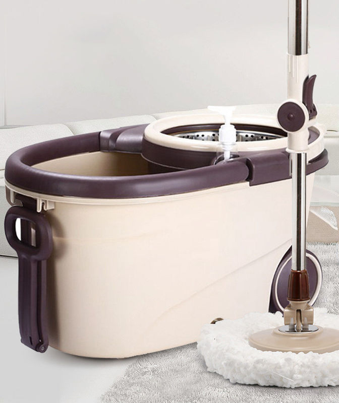 स्टेनलेस स्टील Wringer 360 Spin Easy Clean Cyclone Floor Cleaning Mop and Bucket Set स्टेनलेस स्टील Wringer 360 Spin Easy Clean Cyclone Floor Cleaning Mop and Bucket Set